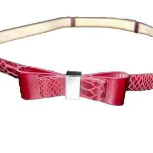 WHBM leather three ring belt size White House Black Market | Accessories | Whbm Leather Three  main image 3